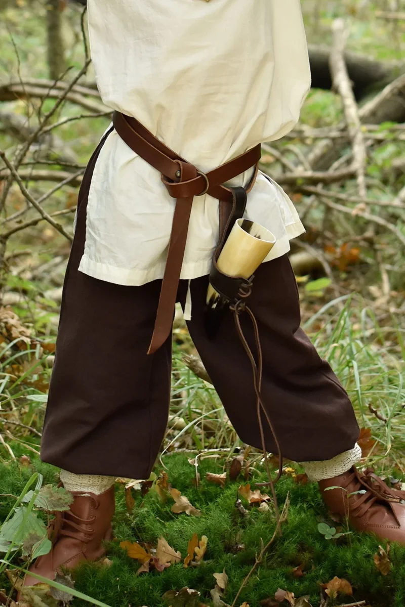 Kinderbroek Asmund, bruin - Image 2