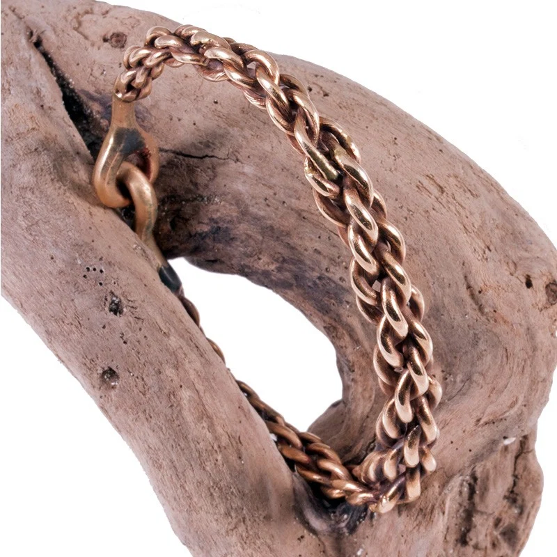 Gevlochten armband Thorulfr, brons