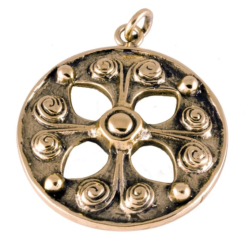Vikingamulet (zon), brons