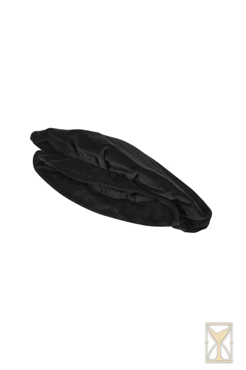 Baret Francisco, fluweel, zwart - Image 8