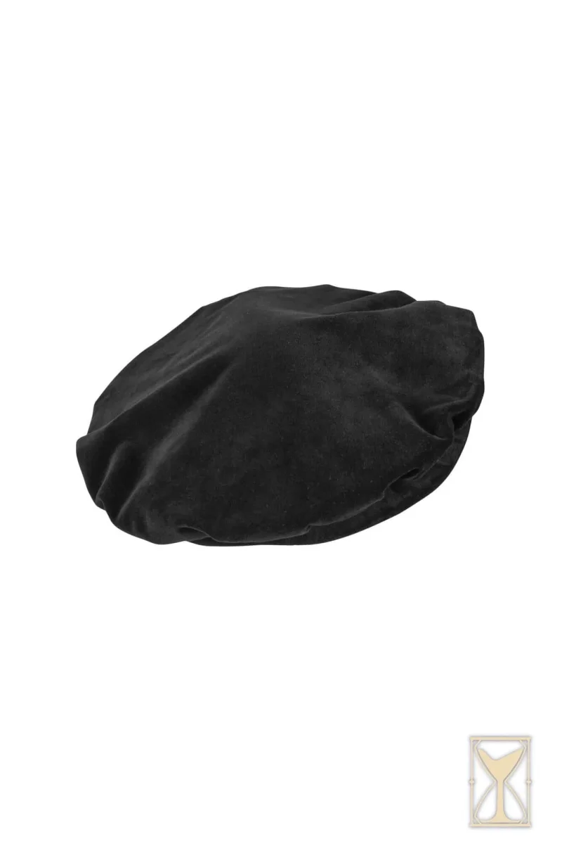 Baret Francisco, fluweel, zwart - Image 7