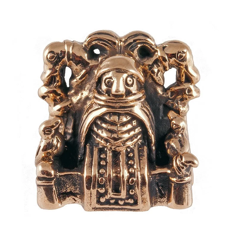 Odin/Volva-amulet Lejre, brons