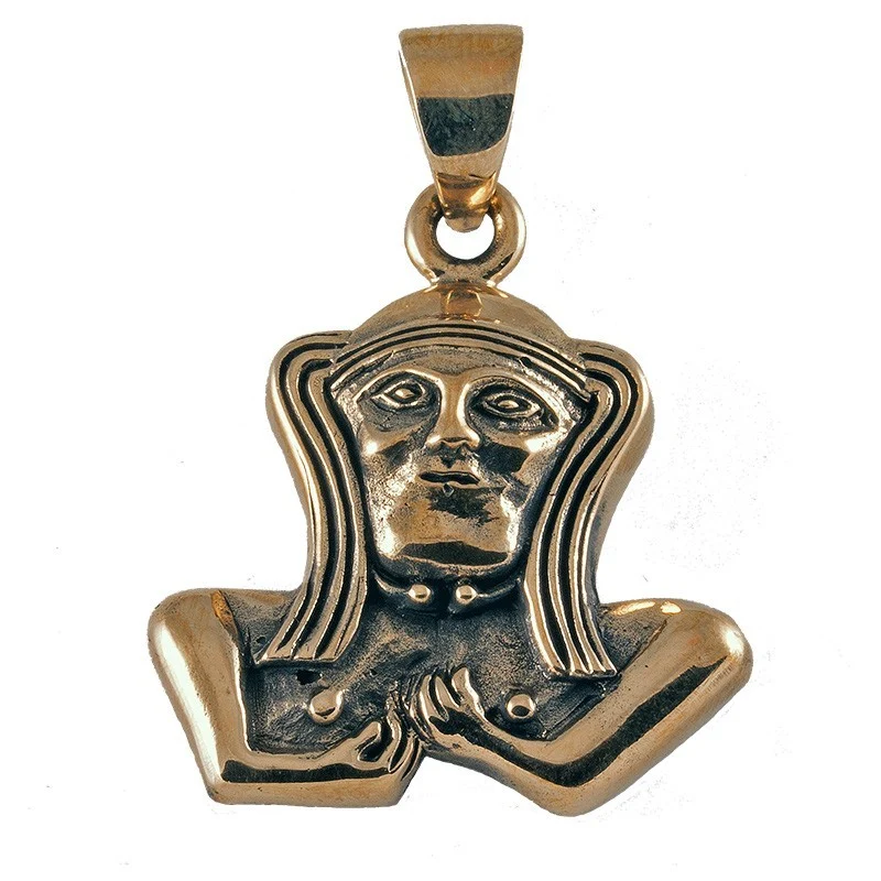 Amulet Moedergodin Gundestrupketel, brons