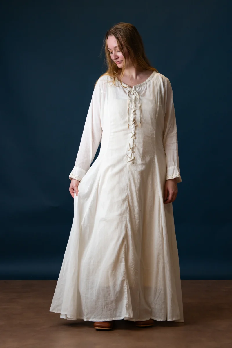 Cotehardie Isobel, wit - Image 2