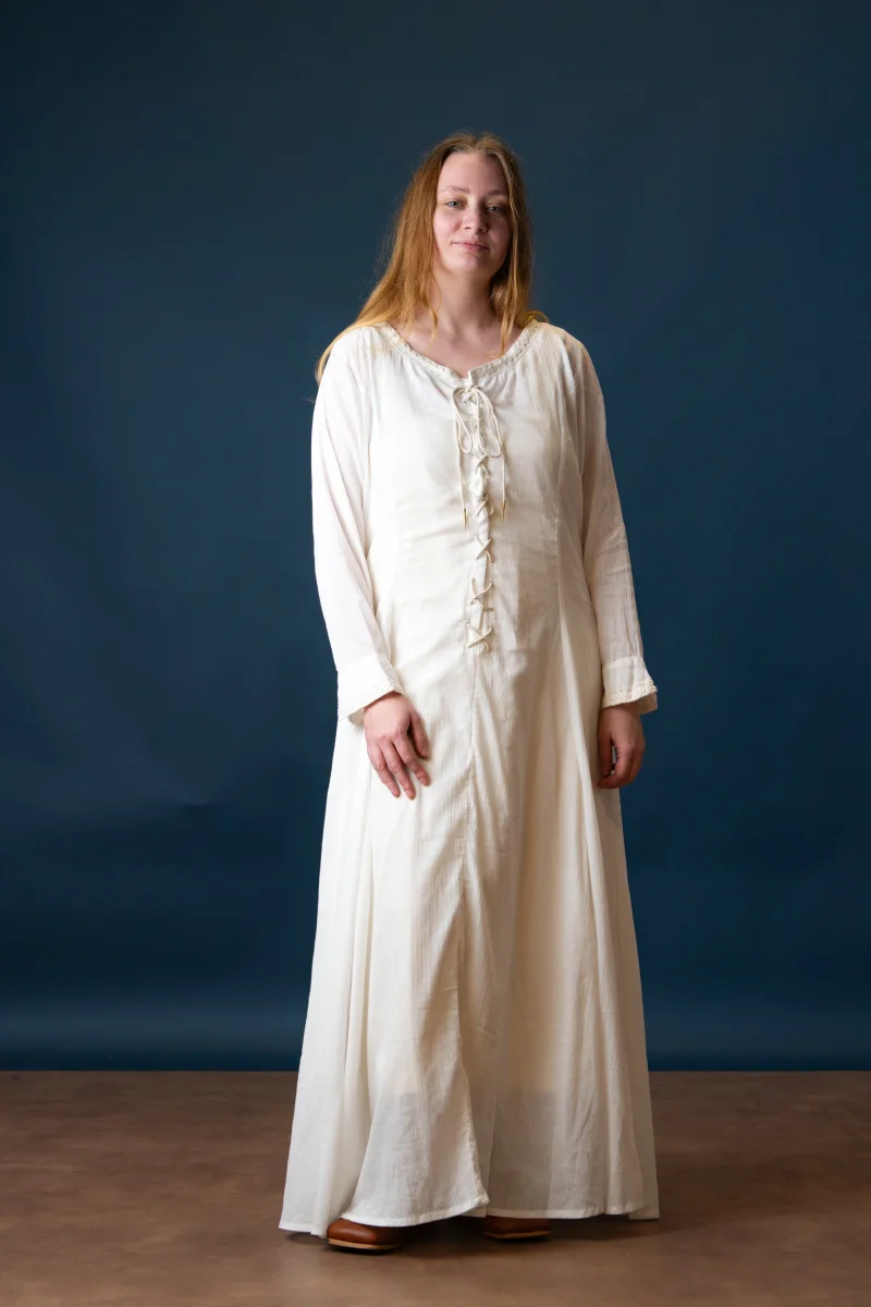 Cotehardie Isobel, wit - Image 6