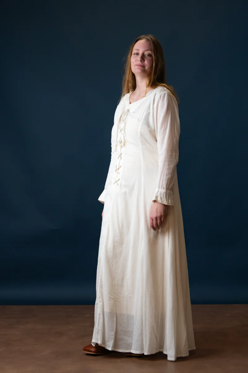 Cotehardie Isobel, wit - Image 4