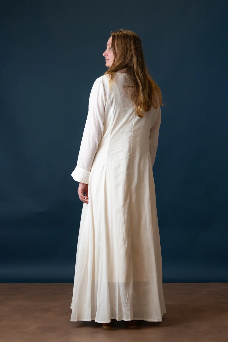 Cotehardie Isobel, wit - Image 3