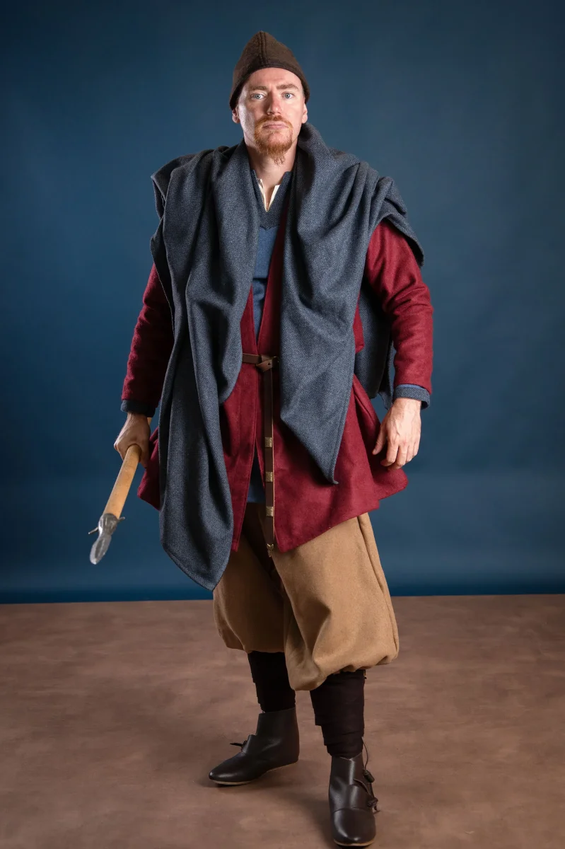Broek Offnir, zand, wolmix - Image 6
