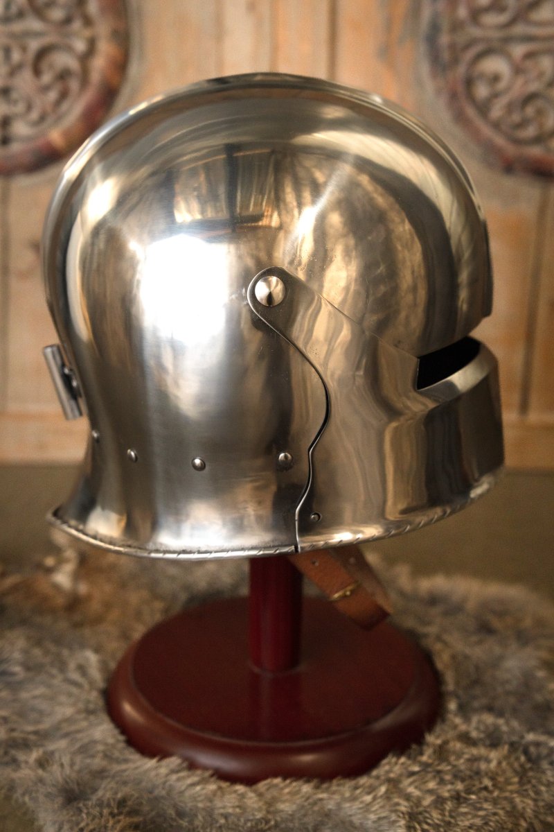 Zwitserse sallet (1490-1500), 1,6 mm (battle-ready) - Image 2