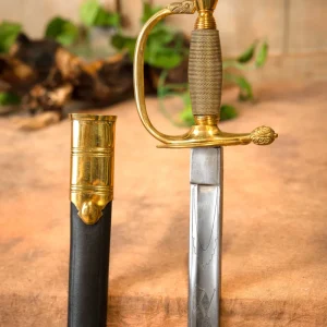 Britse officiers spadroon 1796, semi-scherp