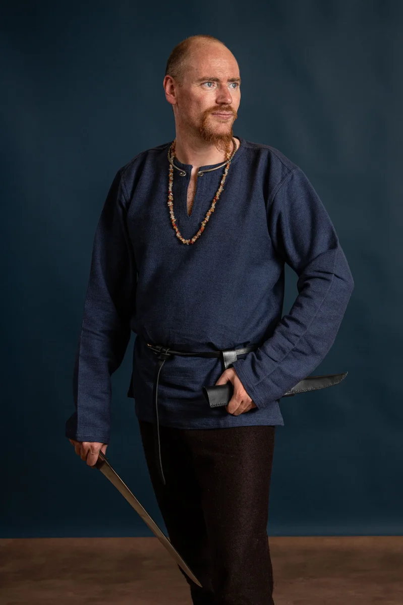 Vikingtuniek Hans, blauw
