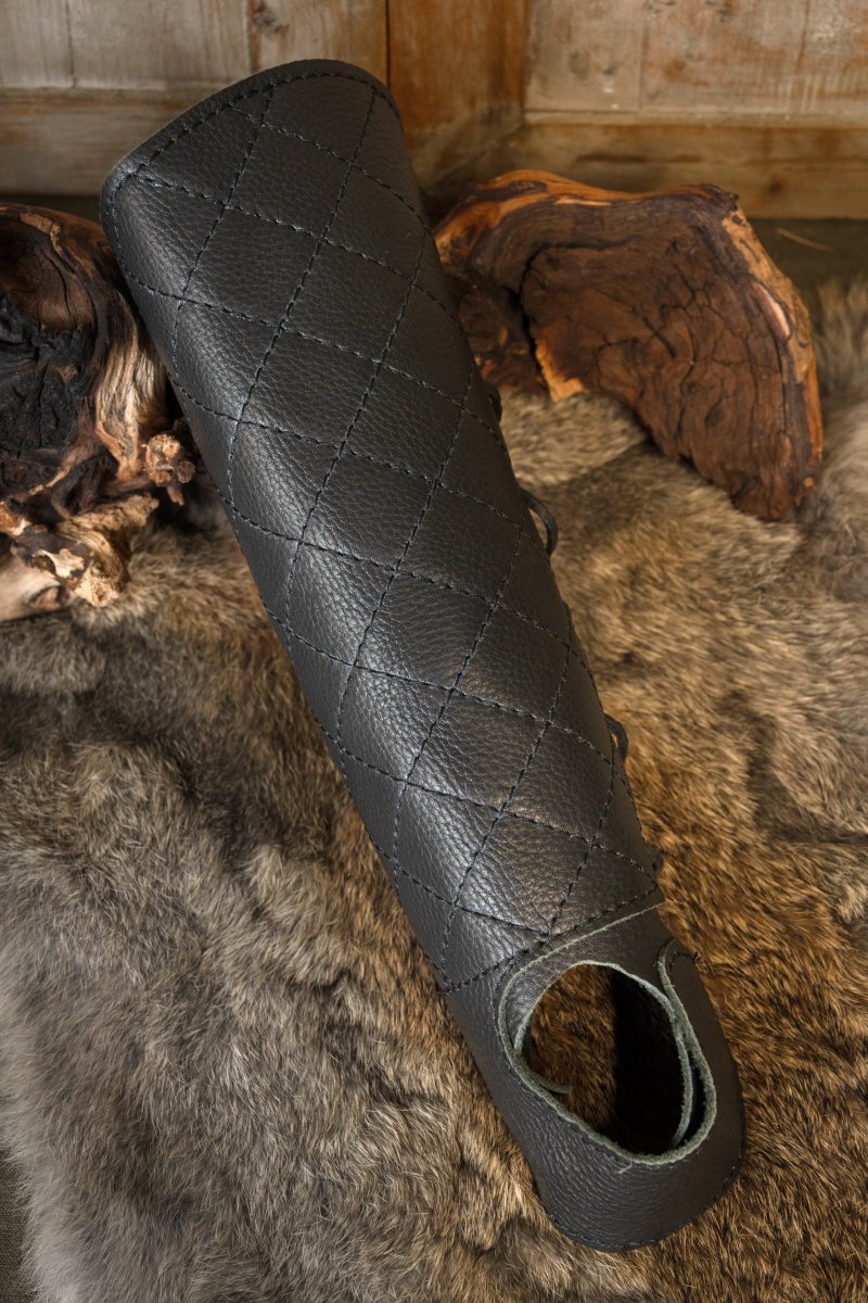 Boogschutter bracer linkerhand, zwart - Image 7