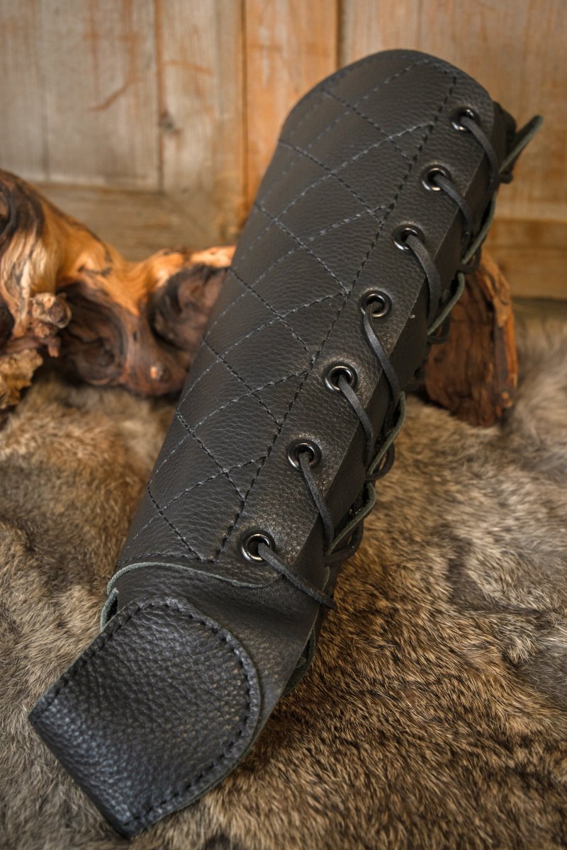 Boogschutter bracer linkerhand, zwart - Image 5