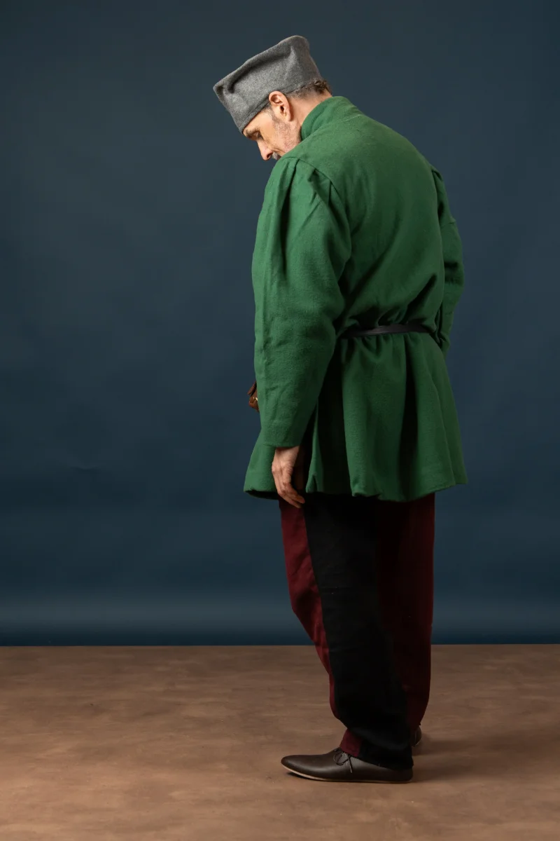 Houppelande Lorenzo, wolmix, groen - Image 8