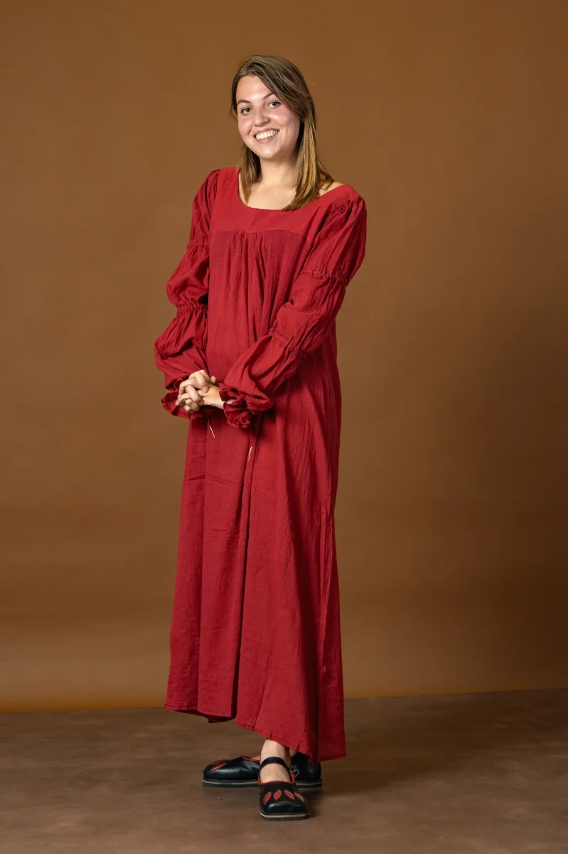 Renaissancejurk Lucretia, rood - Image 7
