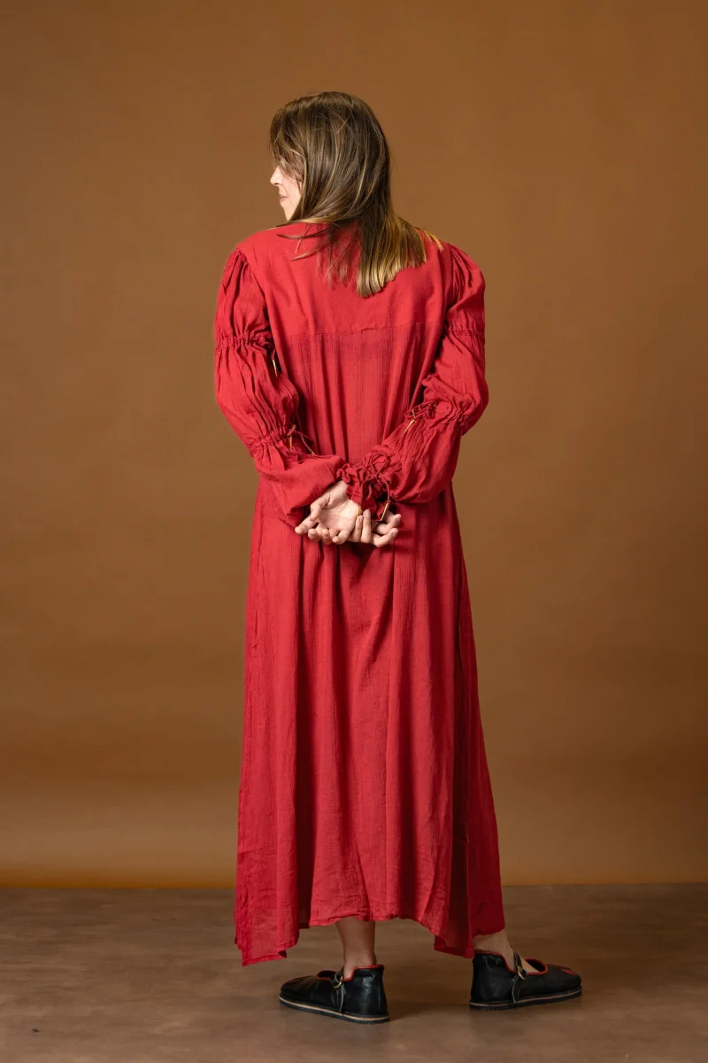 Renaissancejurk Lucretia, rood - Image 3