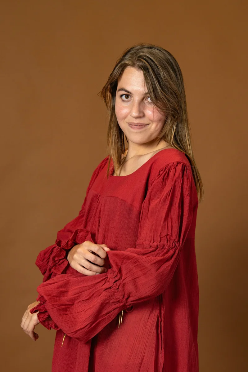 Renaissancejurk Lucretia, rood - Image 9