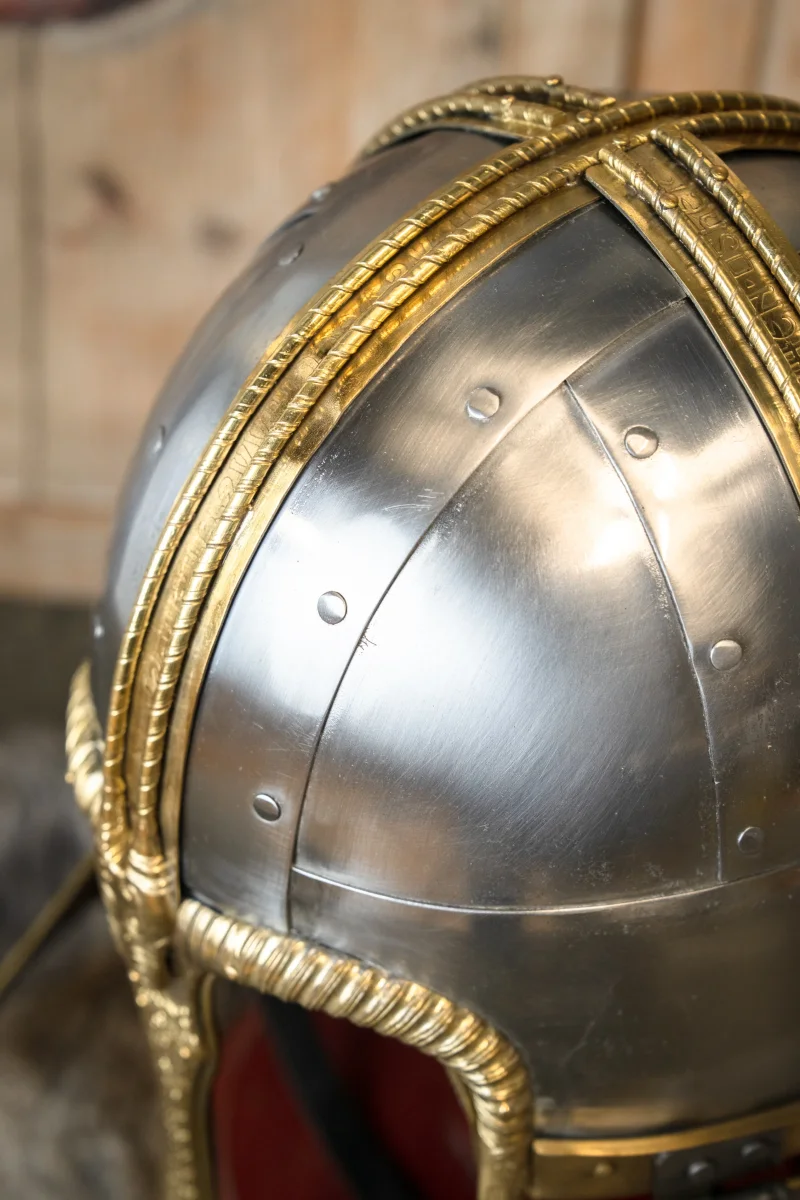 Coppergate helm, 1.6 mm, geklonken aventail - Image 6