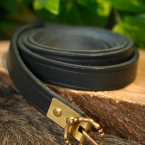 15e eeuwse riem Anjou, zwart, 150 cm