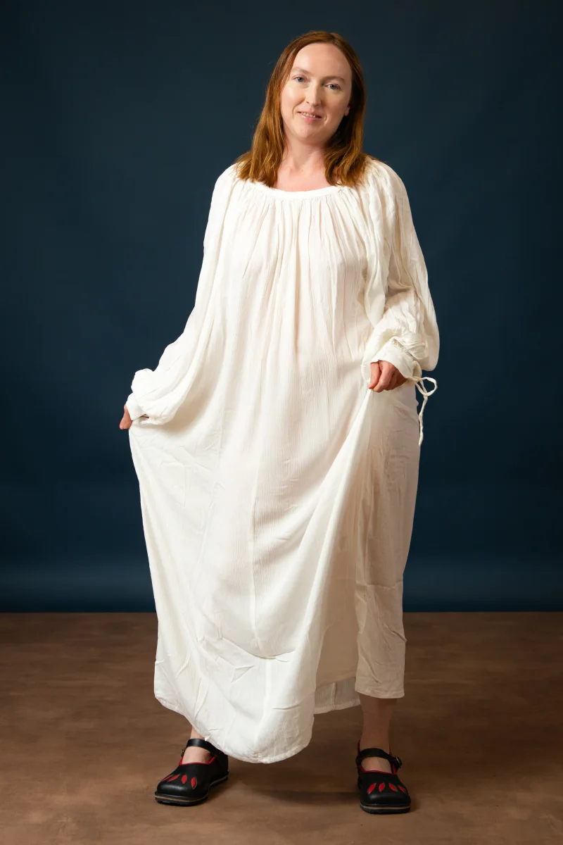 Chemise Giulia, viscose, naturel - Image 7