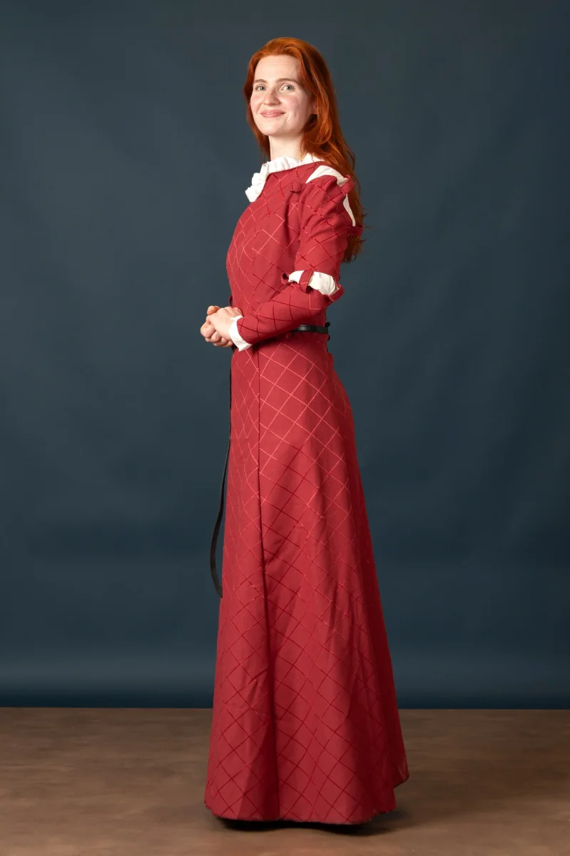 Merida jurk - Rood - Image 3