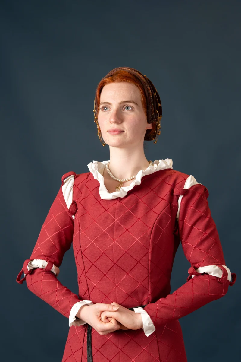 Merida jurk - Rood - Image 5
