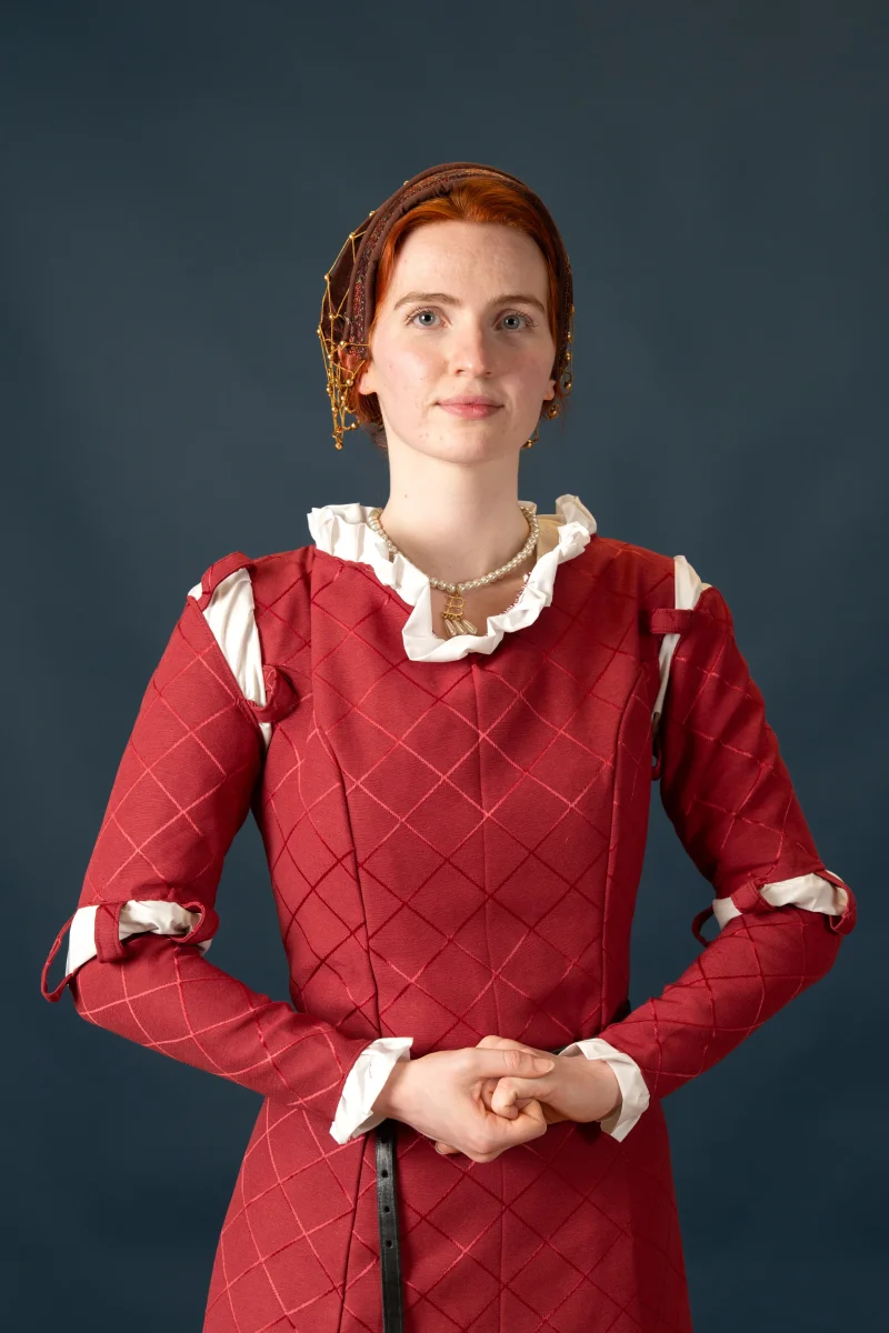 Merida jurk - Rood - Image 9