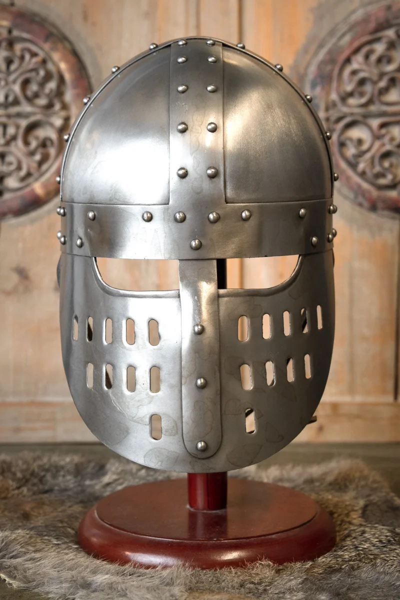 Middeleeuwse tempeliers helm Peter, 1.2 mm