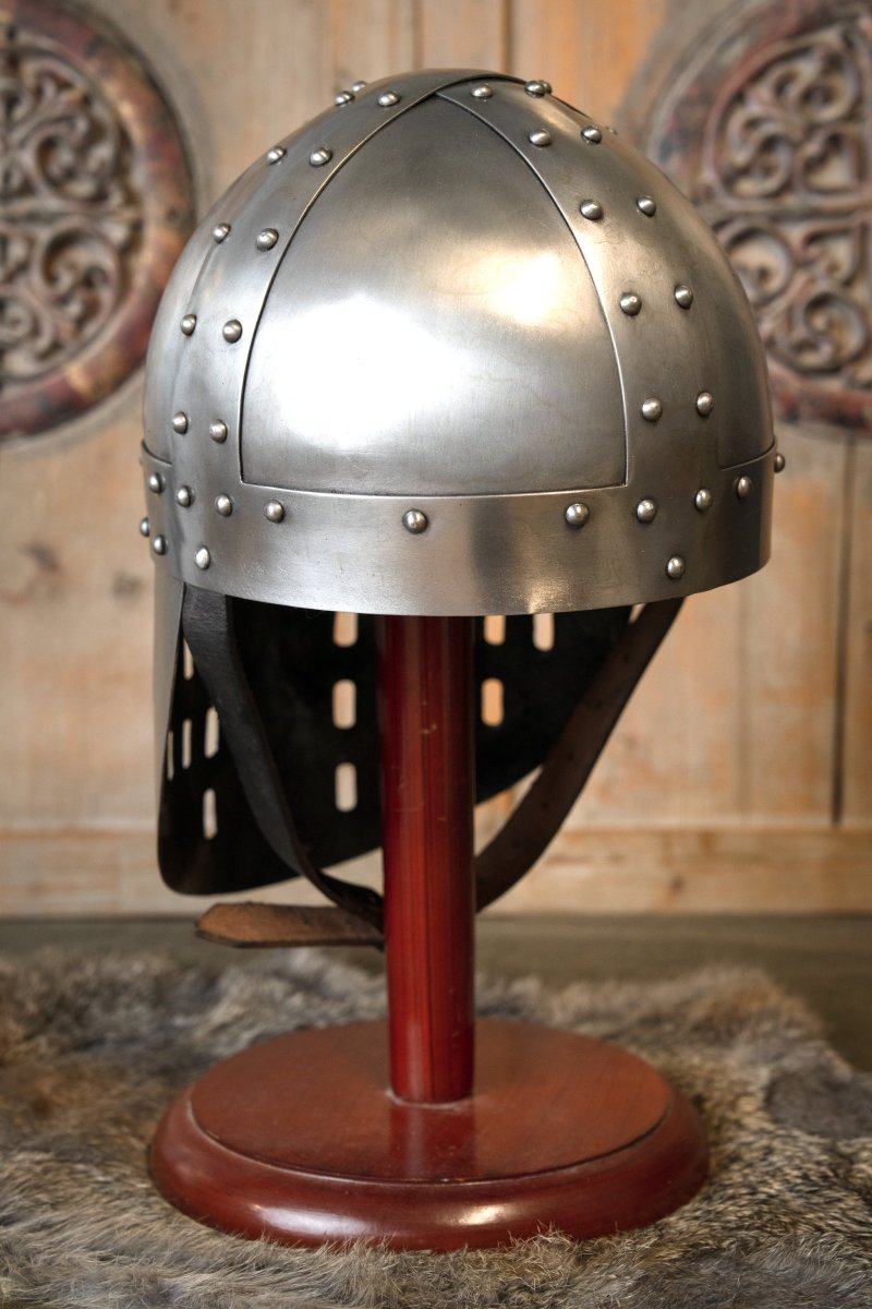 Middeleeuwse tempeliers helm Peter, 1.2 mm - Image 6