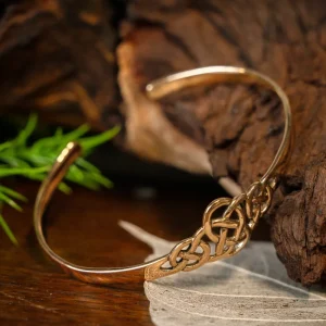 Armband met Keltische knoop, brons