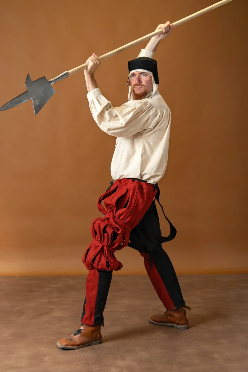 Renaissance muts Rafael, wolmix, zwart - Image 6