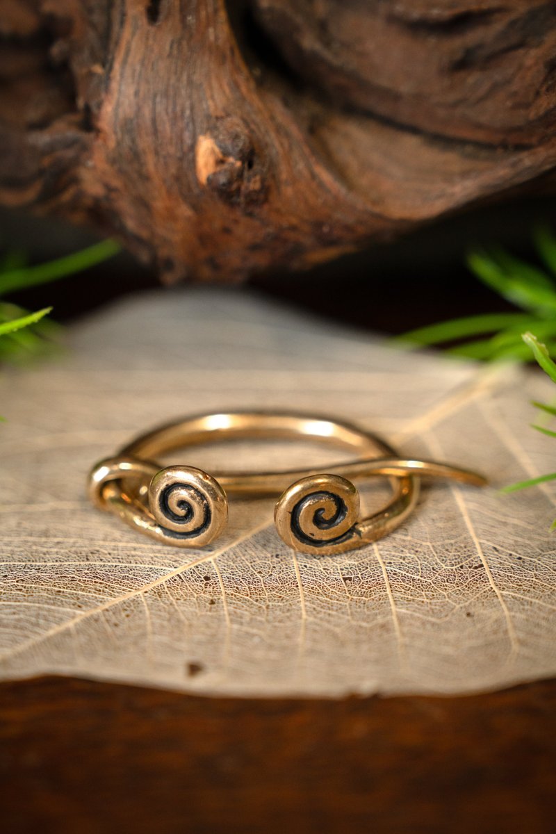 Kleine ringfibula Birka, brons - Image 4