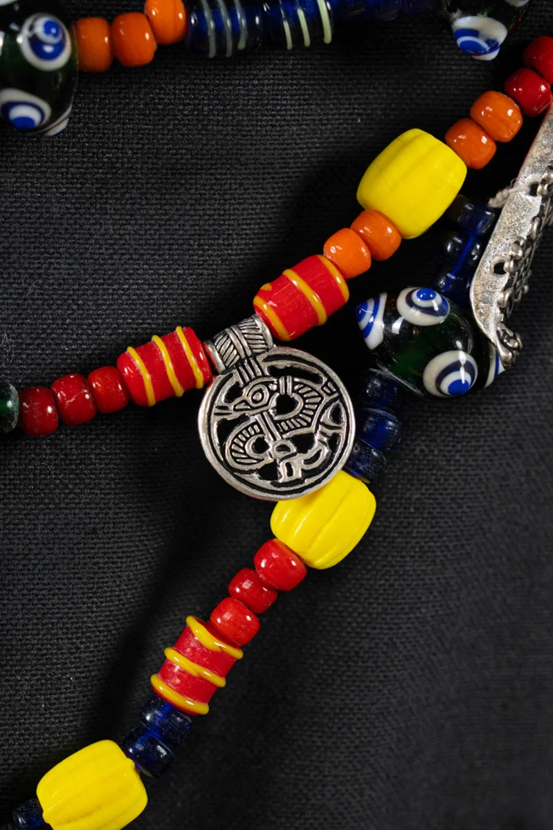 9e eeuws Birka amulet, verzilverd brons - Image 6