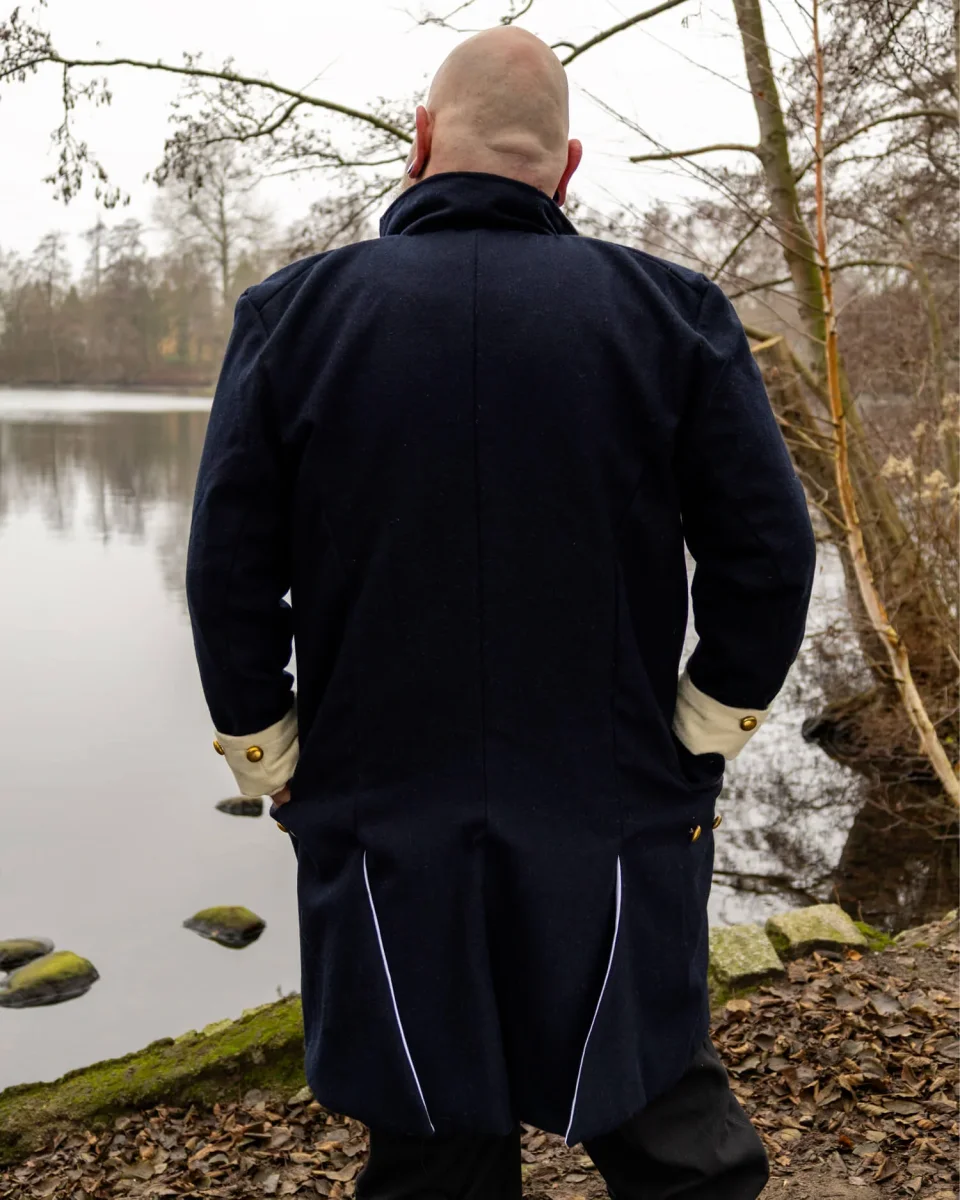 Luitenantsjas Wilkins, frock coat, donkerblauw - Image 3