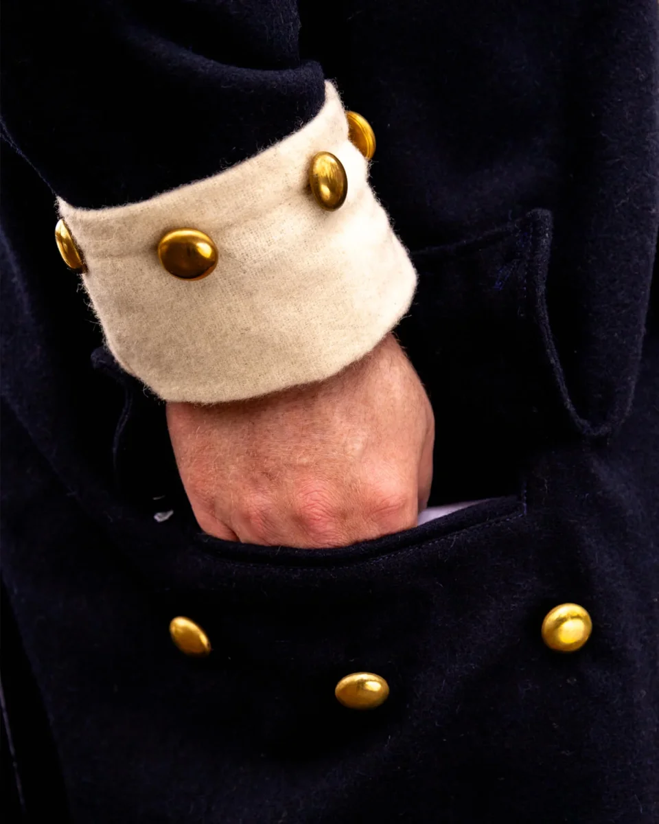 Luitenantsjas Wilkins, frock coat, donkerblauw - Image 5