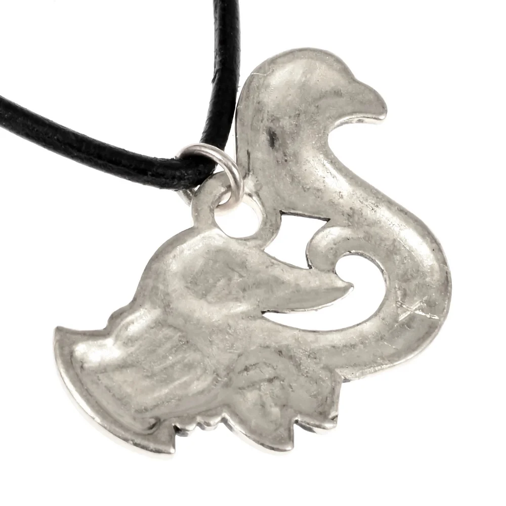Baltisch vogelamulet, 9e-11e eeuw, verzilverd brons - Image 5