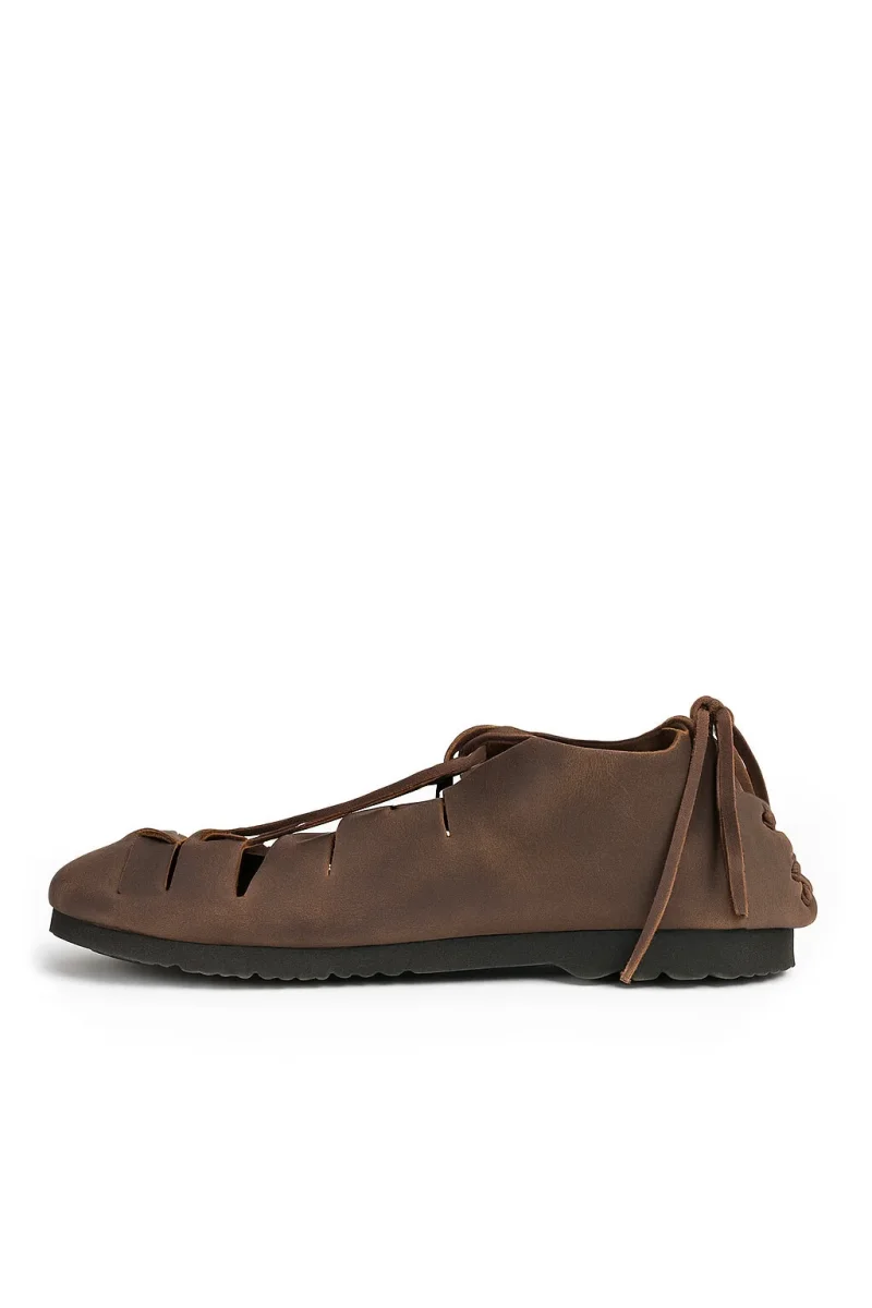 Leren sandalen, ijzertijd, bruin - Image 7