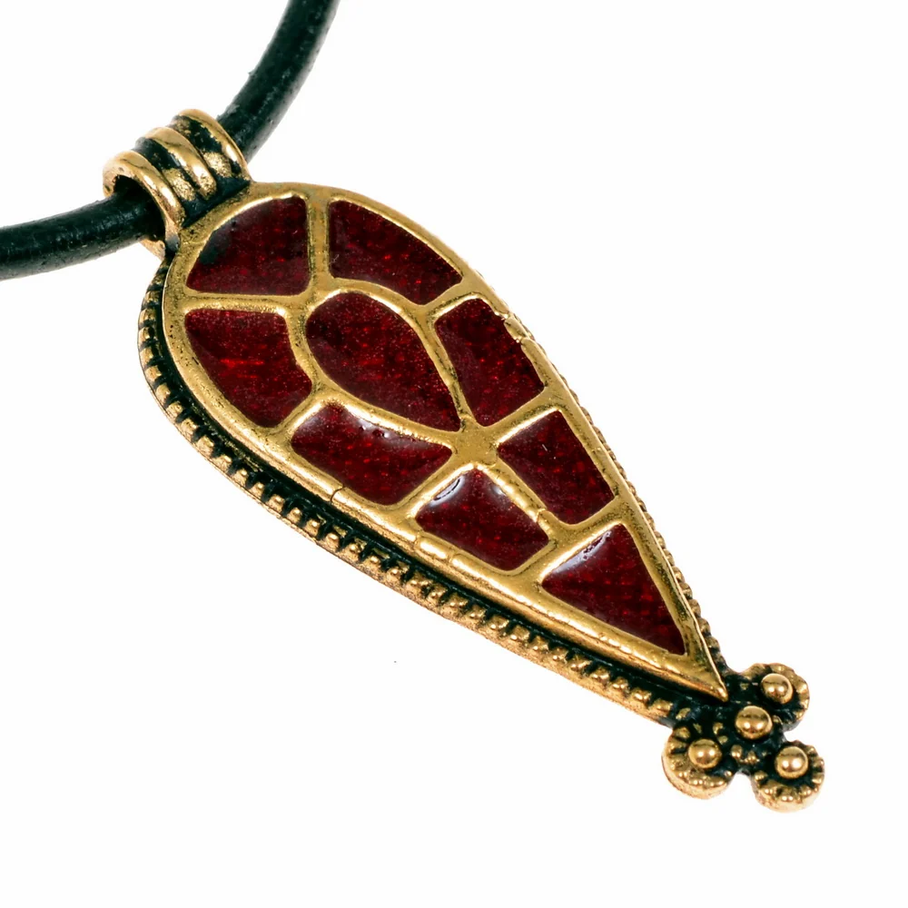Cloisonné-hanger Krim, 4e-5e eeuw, brons