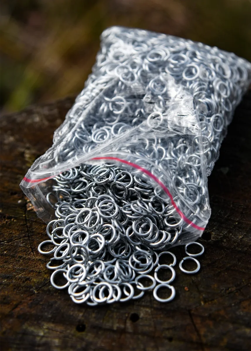 1 kg verzinkte malienringen, ongeklonken 8 mm - Image 5