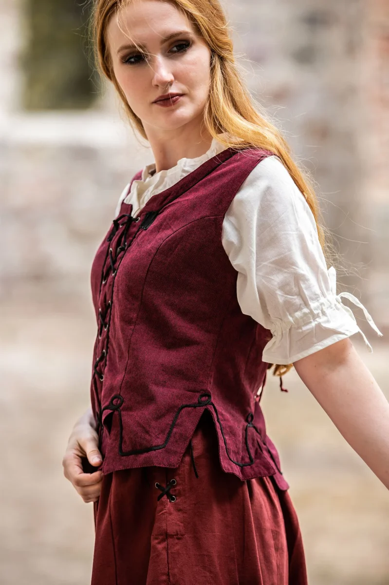 16e eeuwse doublet Christine rood - Image 6