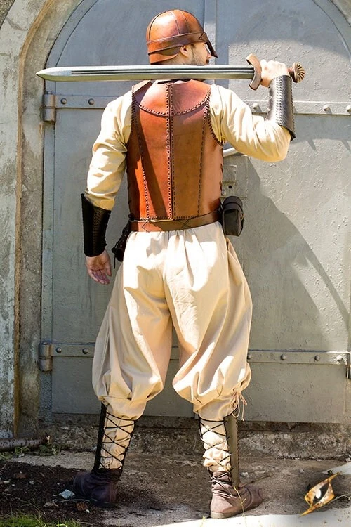 Vikingbroek Rollo, beige - Image 3