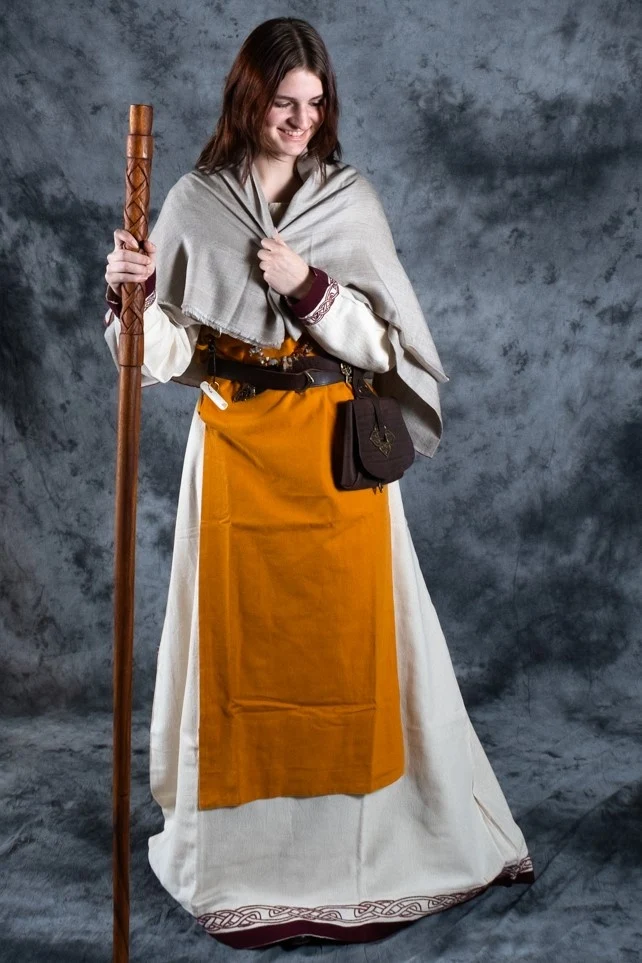 Viking hangeroc Tinna, geel - Image 7