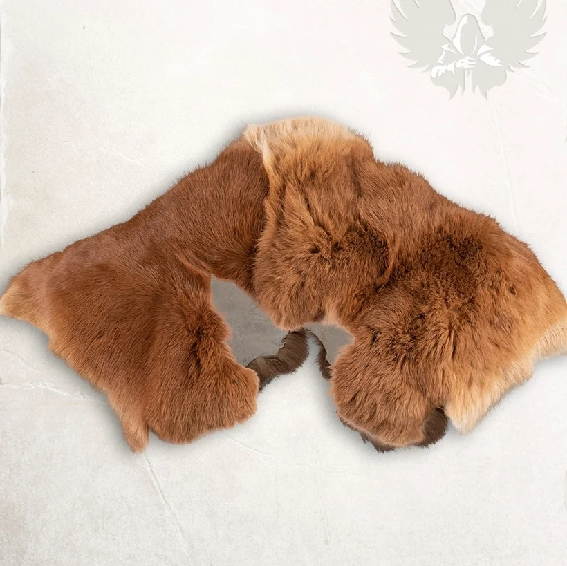 Bont kraag Freya, bruin - Image 7