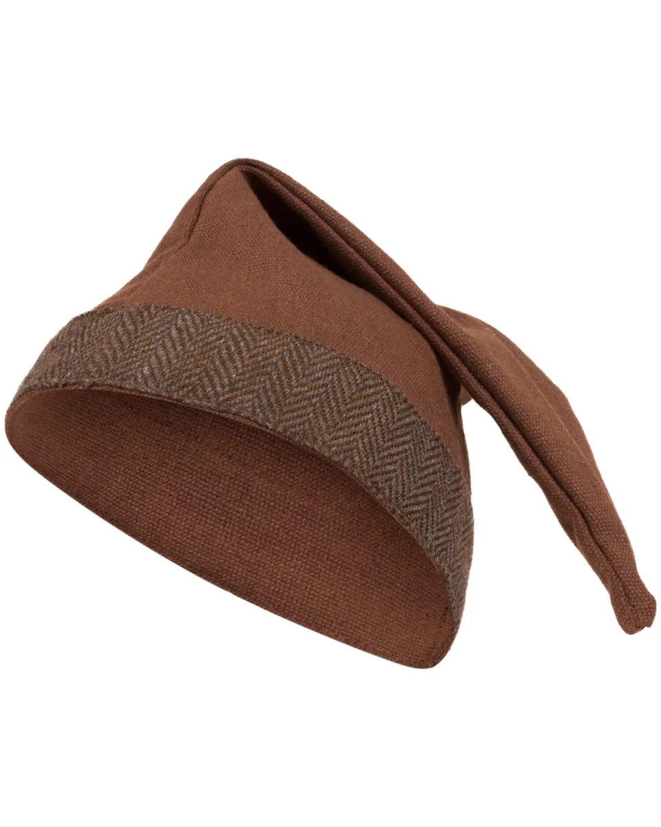 Viking muts Toki, bruin - Image 5