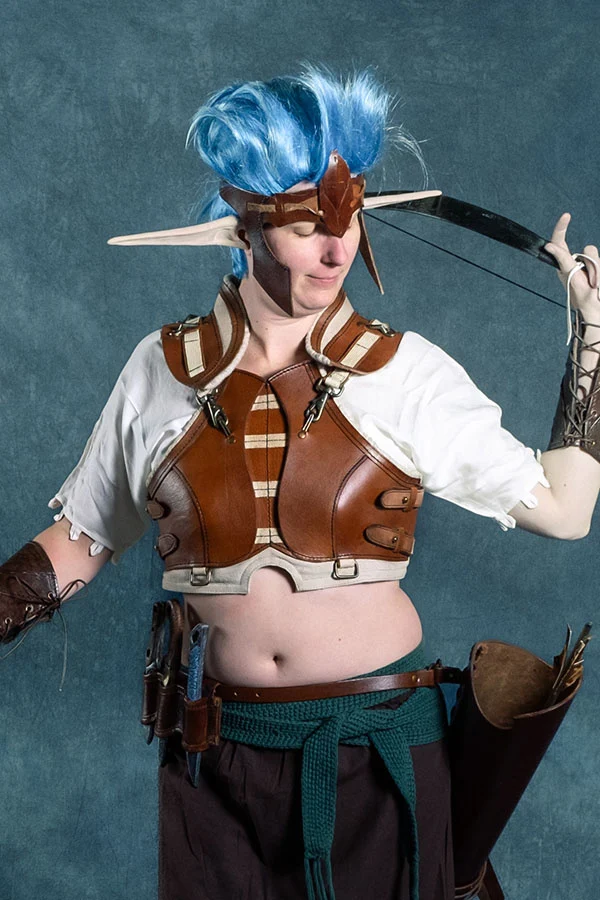 Damespantser Assassin, bruin/beige - Image 4