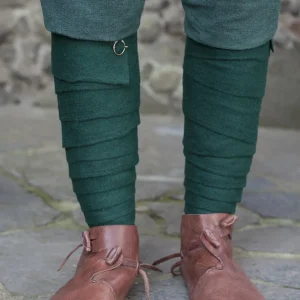 Beenwindsels Aki, groen, wolmix