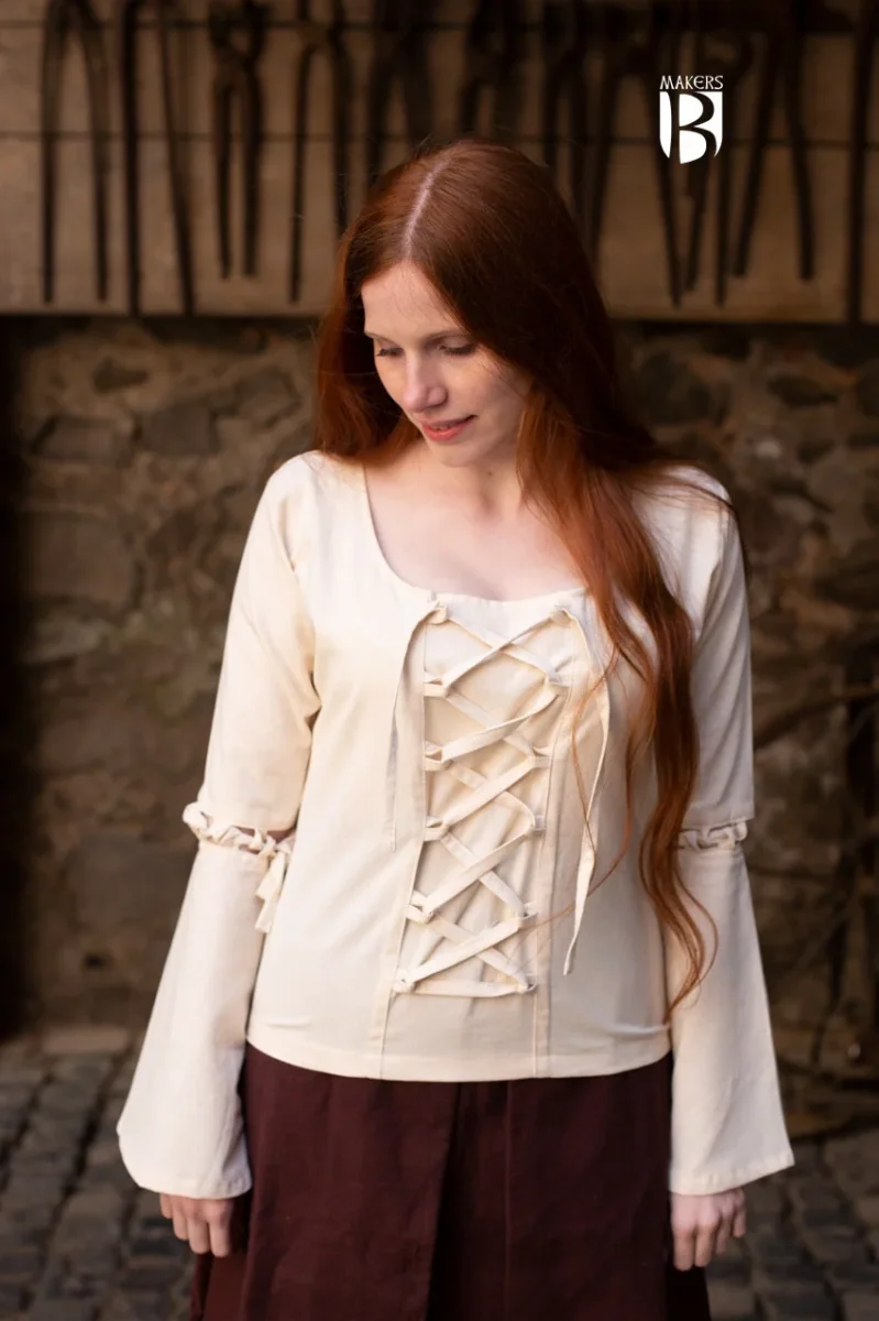Blouse Ely, naturel - Image 2