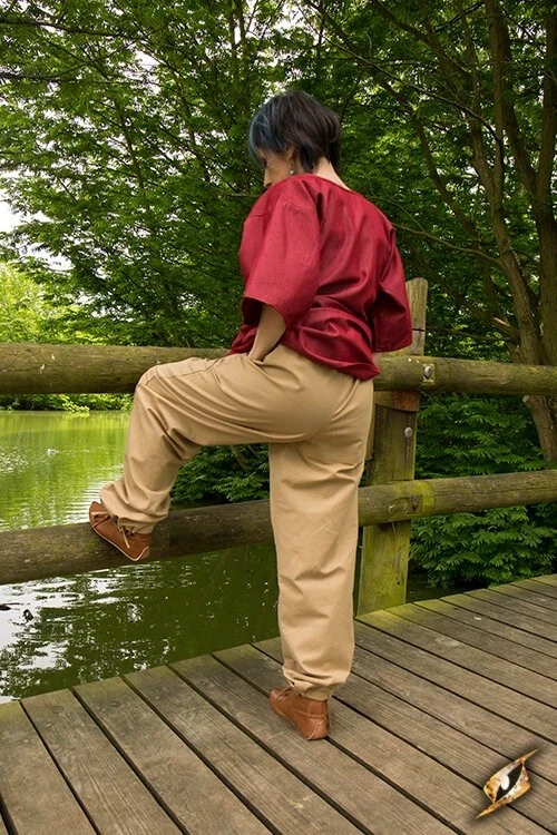 Broek Gerald, beige - Image 5