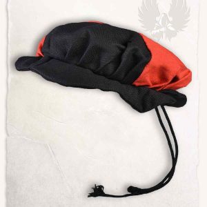 Baret Jorg, zwart-rood