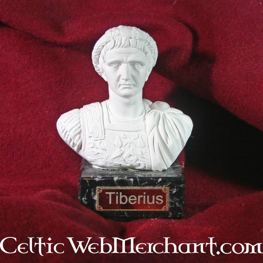 Buste keizer Tiberius Claudius Nero - Image 4